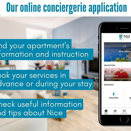 Nestor&jeeves - Korner Avenue Terrace - Hyper Center Apartman